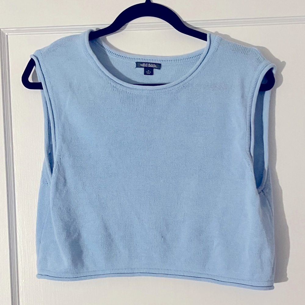 Knit crop
